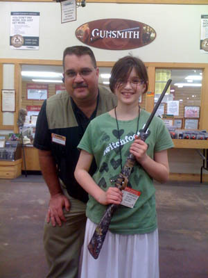 Kids and Guns Mix Safely at First's Home