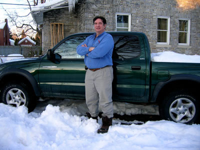 First Campaign Vehicle- Green Truck